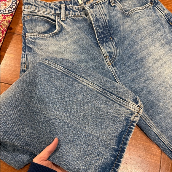 We The Free High Rise Blue Jeans - Picture 3 of 6